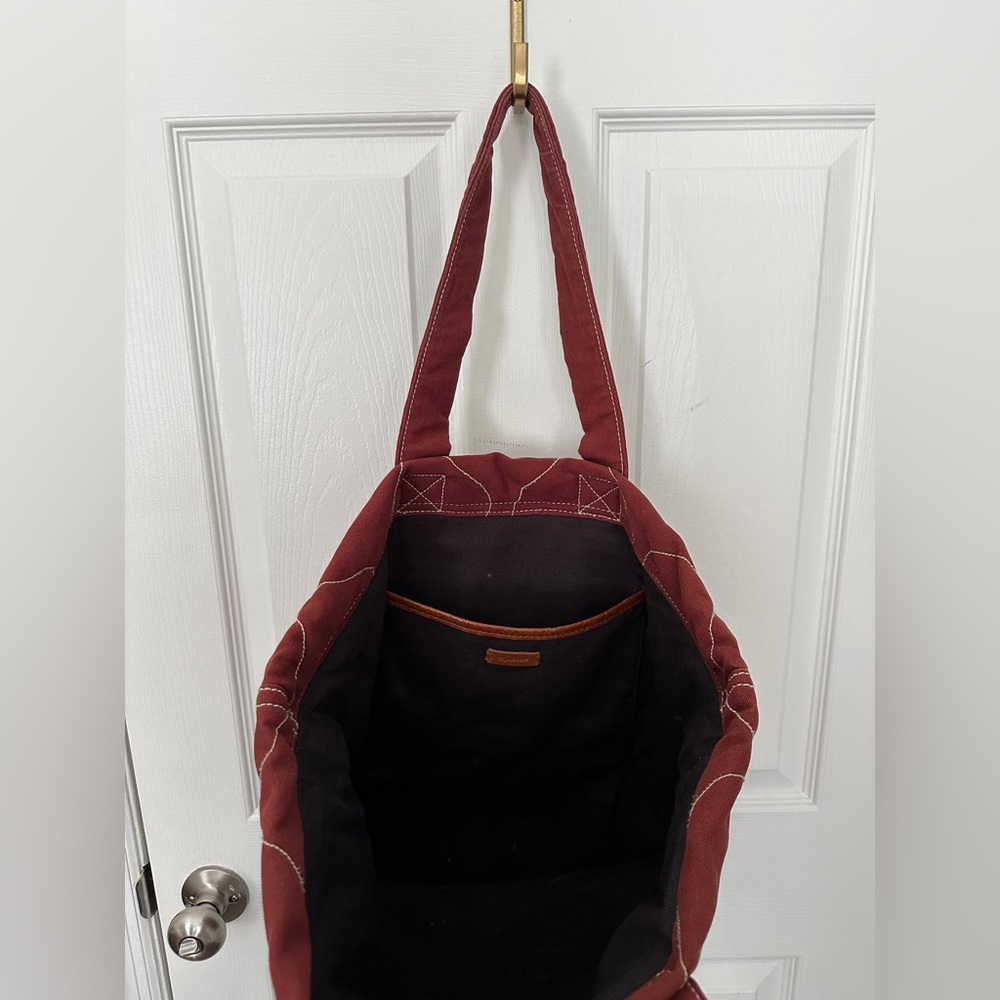Madewell Red Tote Bag - Picture 6 of 7